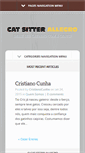 Mobile Screenshot of catsitter.com.br