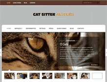 Tablet Screenshot of catsitter.com.br